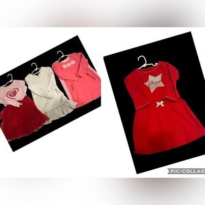 Size 5 & 4T Girls Dresses long sleeve girl bundle- RL/ Gymboree